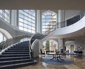 Grand Staircase and Atrium at The Ballantyne, A Luxury Collection Hotel, Charlotte